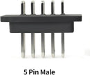Conector 5 pin Male for battery Hailong