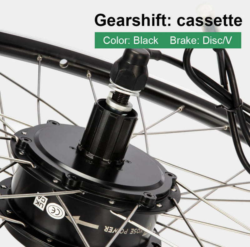 YOSEPOWER 36V350W rear cassette motor