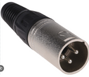 XLR 3 PIN MALE